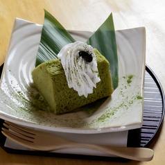 シフォンケーキ　抹茶