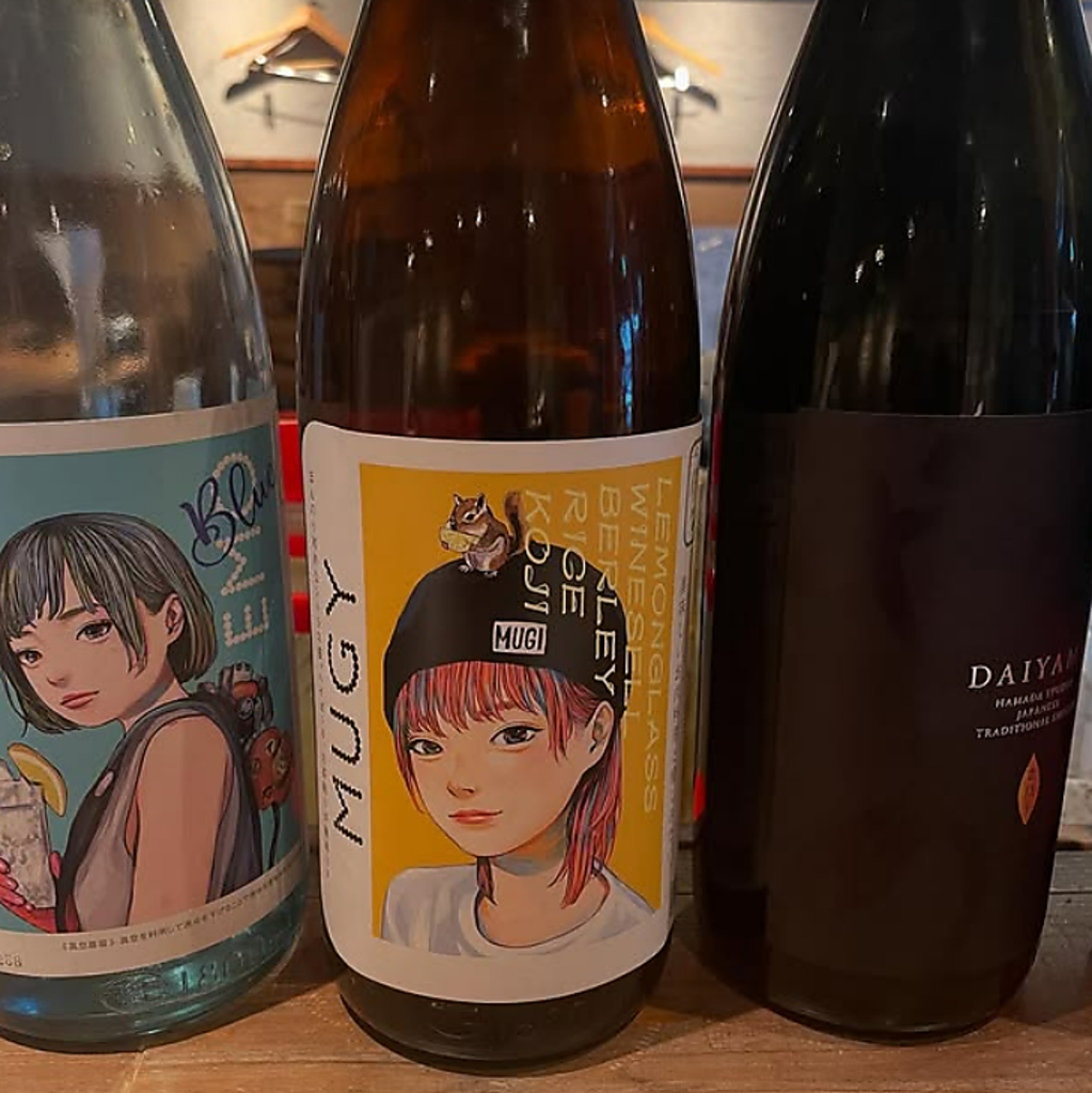 麦焼酎のムギ―をはじめ、こだわりドリンクがズラリ！ナチュールワインや日本酒などもおすすめです♪