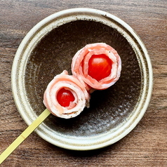 プチトマト巻き串