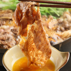 プレミアムすき焼き定食！