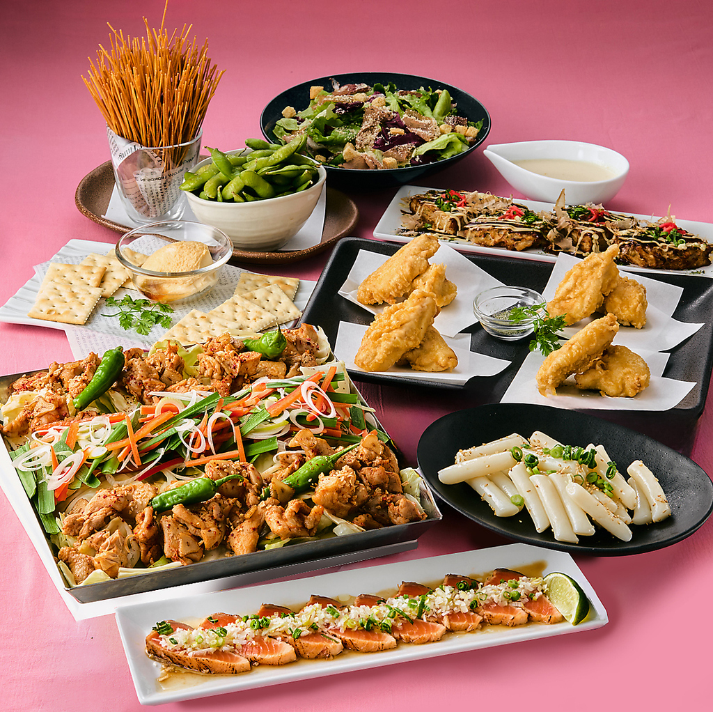 選べる飲み放題付きの宴会コースを多数ご用意しております！詳細はコースページをご覧ください♪