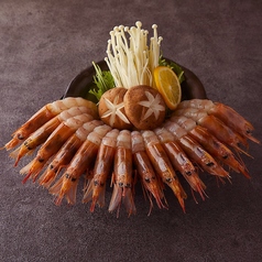 南蛮海老のしゃぶしゃぶ