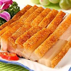 豚バラ肉のこんがり焼き