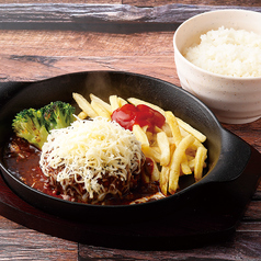 チーズハンバーグ