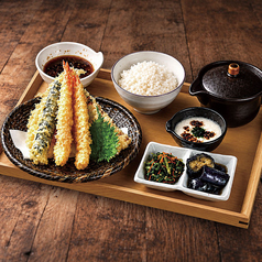天ぷら定食(スタンダード)