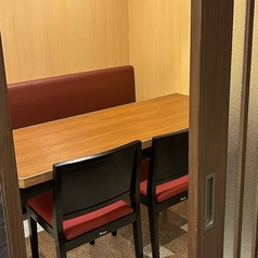 ゆっくりとお過ごしいただける。完全個室もご用意。