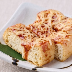 栃尾揚げの味噌マヨ焼き