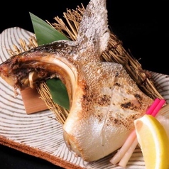 本日のカマ塩焼き