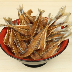 アジの骨せんべい