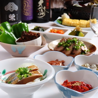 種類豊富な手作りおばんざい