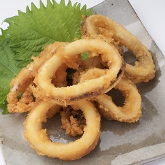 イカのピリ辛フライ