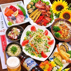 新潟酒飯 越後の風のコース写真