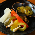 料理メニュー写真&nbsp;旬野菜＆ハラペーニョのピクルス