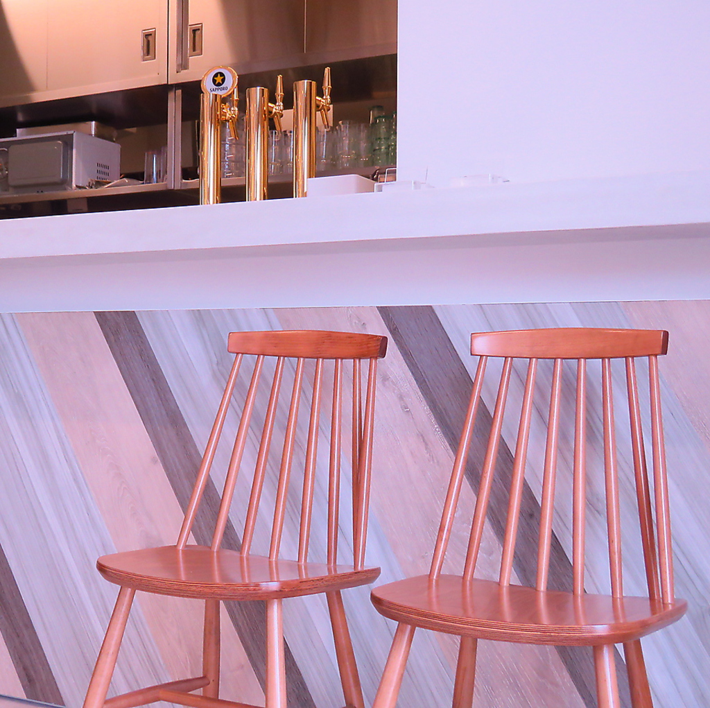 オシャレな店内は非日常を感じられます！