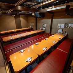 ★団体様個室★20名様以上の個室席も完備！団体様でのご宴会も大歓迎！お勤め先でのご宴会・同窓会・イベント後の打ち上げ・ウエディングパーティーと多様なシーンにご利用頂けます。ご予算やご人数お気軽にお電話にてご相談ください♪
