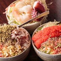 上野で一番美味しい！？当店オリジナルの上野もんじゃ！