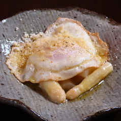 ホワイトアスパラのソテー