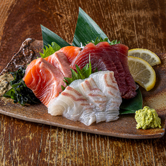 お造り 三点盛り/お造り 五点盛り