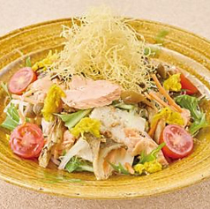 秋の豆腐サラダ