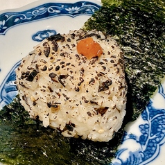 南高梅・葉とうがらし焼おにぎり