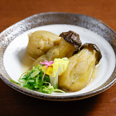 小茄子の煮浸し