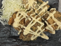 ★当店オリジナル料理「大人の唐揚げニンニクマヨかけ★