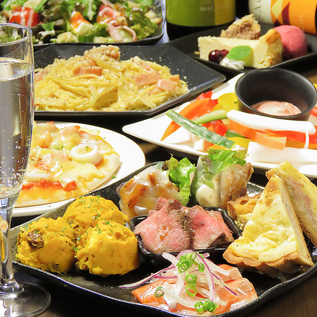 【NEW】女子会コースリューアルしました♪クーポン利用で飲放題2時間から3時間に延長！