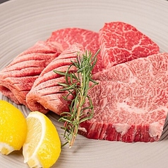 豪華三点盛(ヒレ・ハラミ・タン)