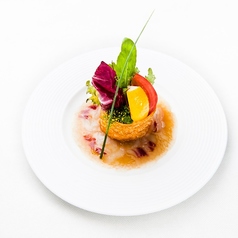 レストラン西本のコース写真