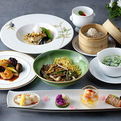 中国割烹旅館 掬水亭 レストラン天外天のコース写真