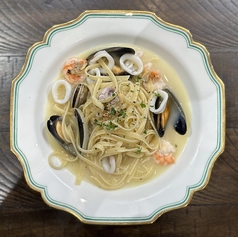 魚介のペスカトーレ・ビアンコ リングイーネ