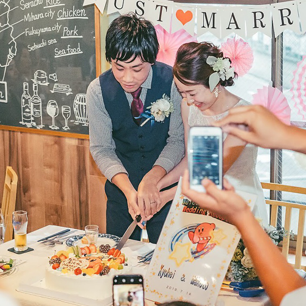 最高のひと時を過ごせるように…Wedding2次会を全力でサポートいたします！