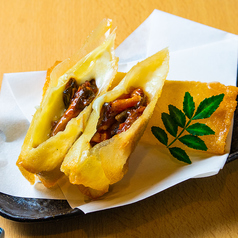 鰻とチーズの春巻き