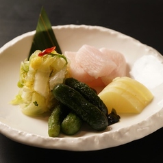 漬物盛合せ