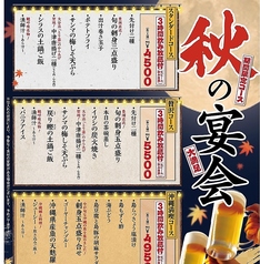 鰓呼吸 名護店のコース写真