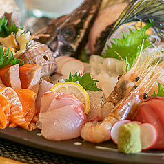 本日の刺身盛り合わせ