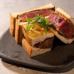 和牛カツサンド