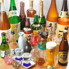 種類豊富なサワー・カクテル・ノンアルコールドリンク