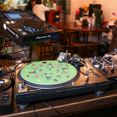 DJブースございます！音楽イベントやサークルにもいかがでしょうか？