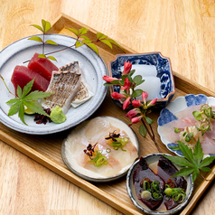 鮮魚のお造り盛り込み 5種