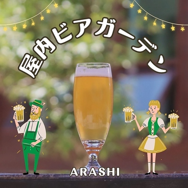 屋内ビアガーデン ARASHI 新宿店の雰囲気1