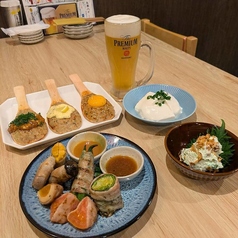 お料理との相性抜群のドリンクを揃えています◎