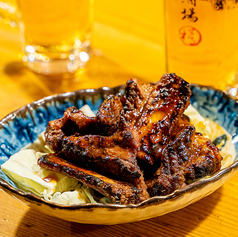 骨付き豚カルビ炭焼き