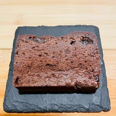 ミックスベリーのチョコケーキ