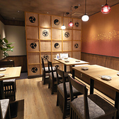 ≪店内は全席禁煙≫煙草のにおいが苦手な方やお子様をお連れのお客様も安心してお立ち寄りいただけるクリーンな環境です◎使い勝手のよいテーブル席をご用意しておりますので、ご家族でのお食事やご親族のお集まり、ママ会など多彩な場面でご活用ください。心地よい清潔な空間でゆったり美味しい料理をお楽しみ頂けます。