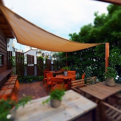 ペットは屋上テラスのみOK。ゆったりお散歩＆ひとやすみ☆