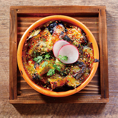 生麩とナスの田楽みそチーズ焼き