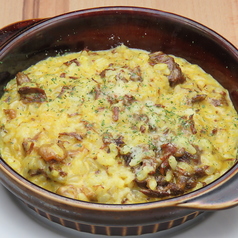 牛肉ラグーのチーズリゾット