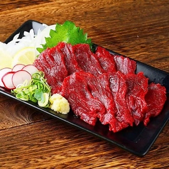 熊本直送上赤身馬刺し