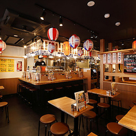 【総席数57席】お仕事やお出かけ帰りに、ちょっと1杯♪